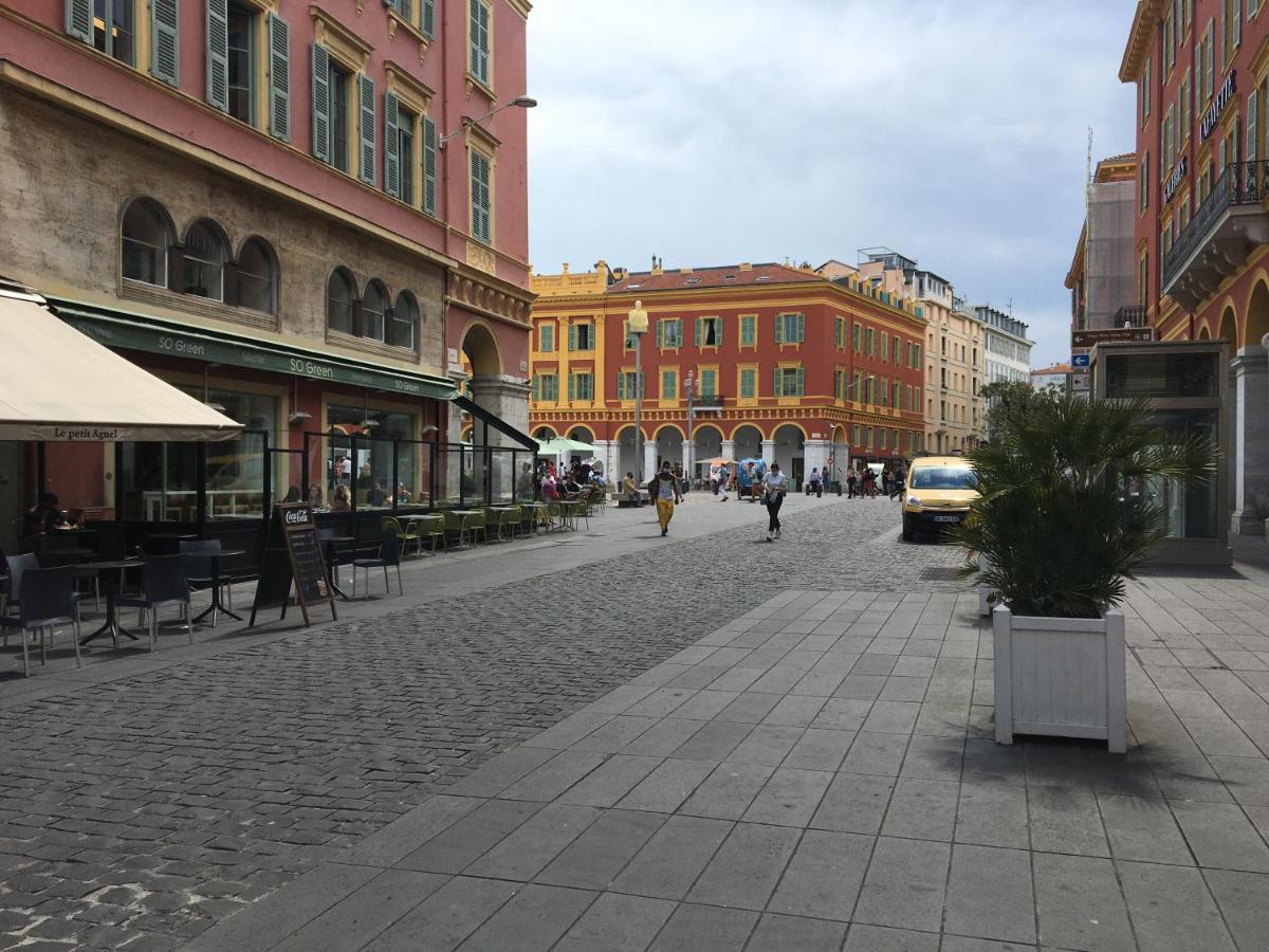 Palais Gioffredo Place Massena Nizza Exterior foto